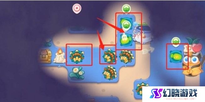 保卫萝卜2 134关攻略