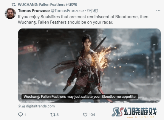 外媒试玩《明末》：风格类似《血源》 绝对值得关注